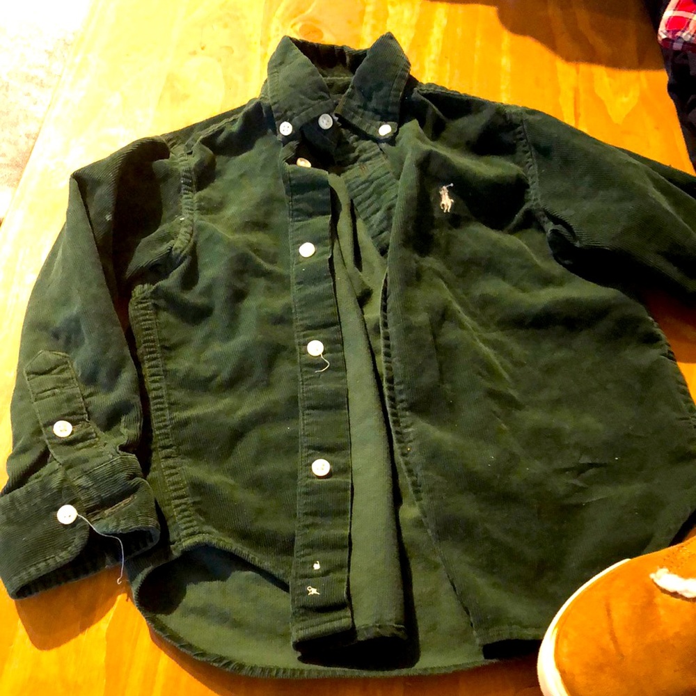 Gorgeous green shirt for toddler boy